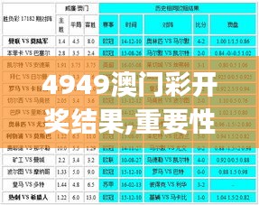 4949澳门彩开奖结果,重要性解释落实方法_3K13.207