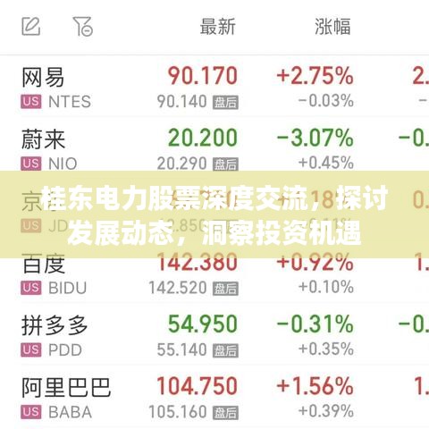 桂东电力股票深度交流，探讨发展动态，洞察投资机遇